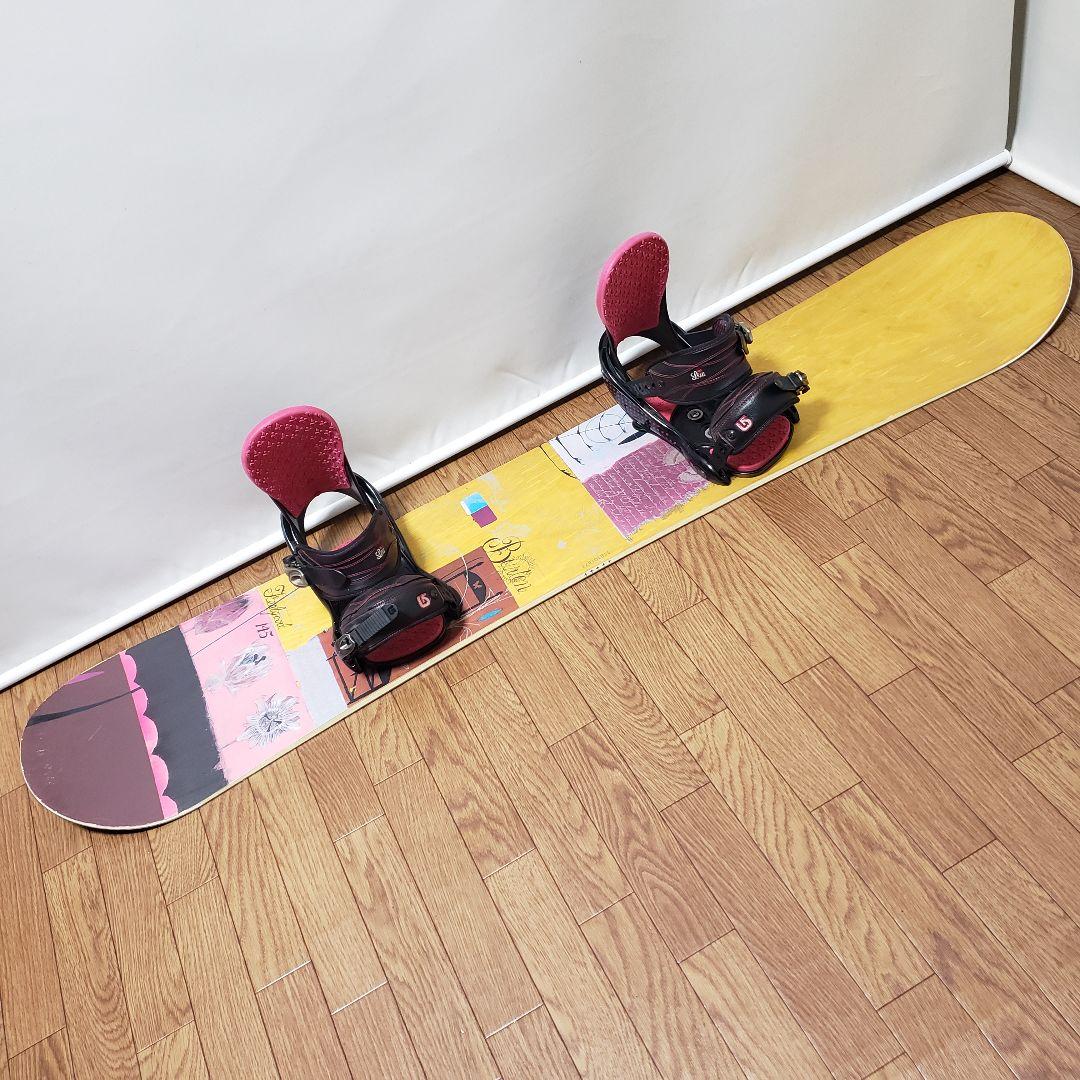 BURTON FEELGOOD 145cm スノーボードセット