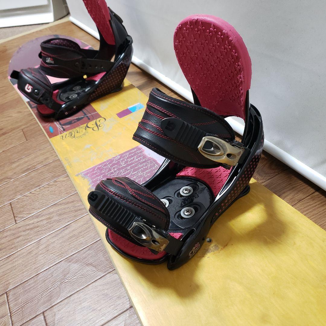 BURTON FEELGOOD 145cm スノーボードセット