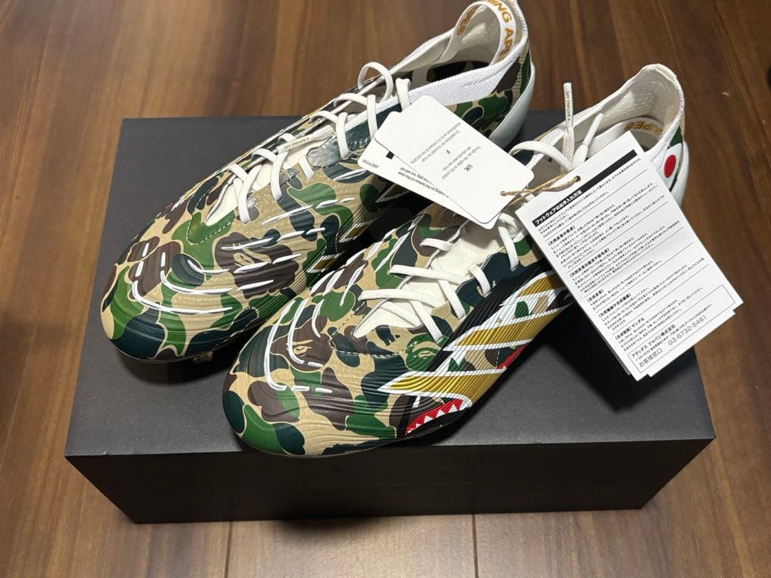 シューズ 26cm BAPE adidas Predator Elite FG CAMO