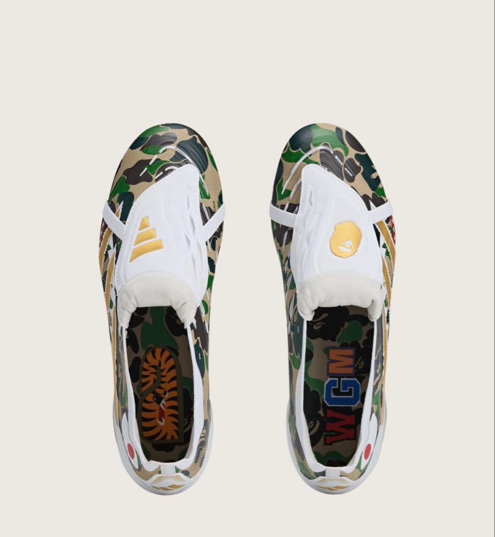 シューズ 26cm BAPE adidas Predator Elite FG CAMO