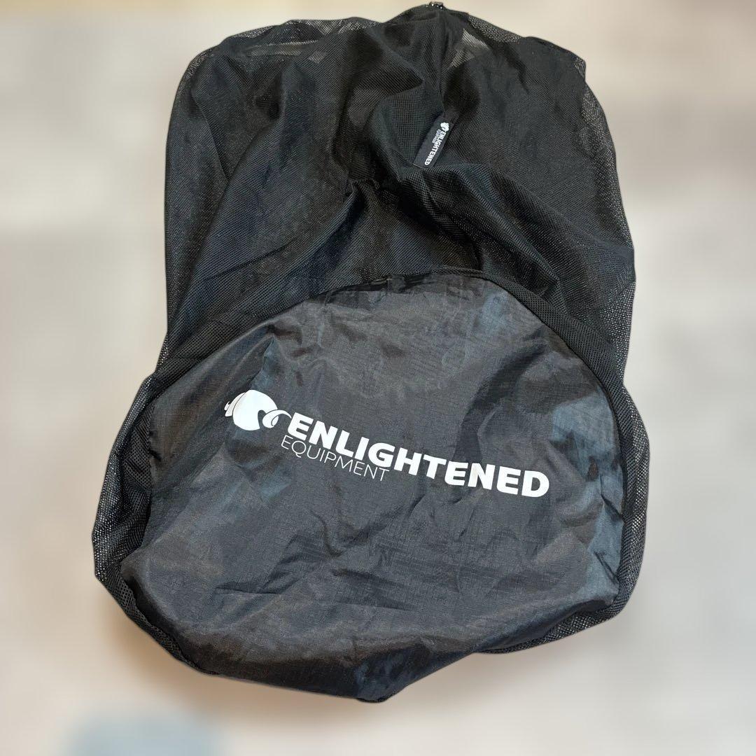 【美品】Enlightened Equipment ダウンシェラフ