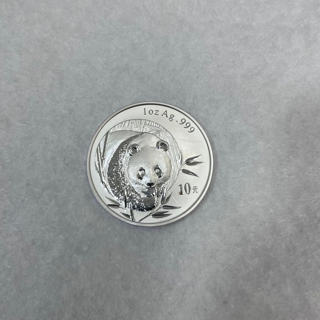 【希少】 パンダ銀貨 純銀 中国銀貨 2003年 竹林 北京
