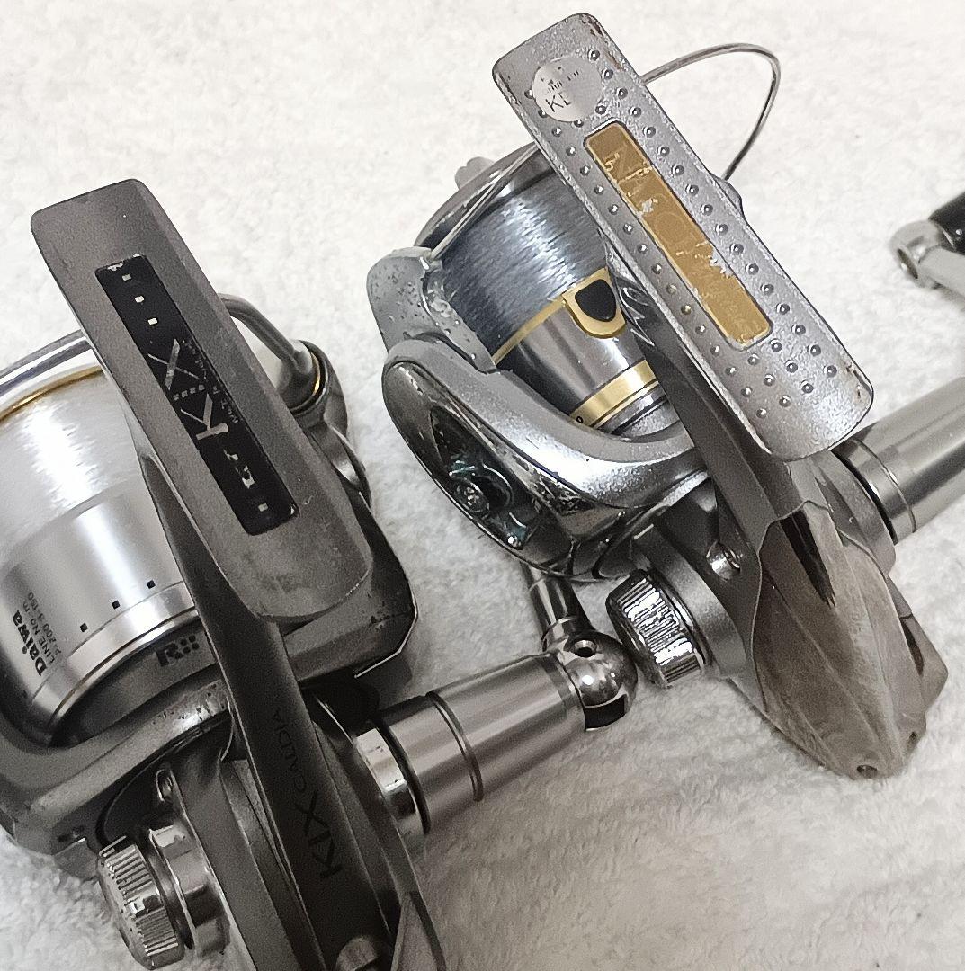 ダイワカルディアキックス2500&シマノ11ナスキーC3000まとめて