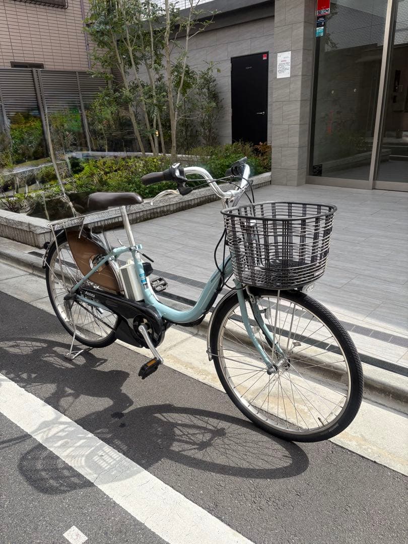 ブリヂストンBRIDGESTONE電動アシスト自転車 アシスタ 24インチ美品