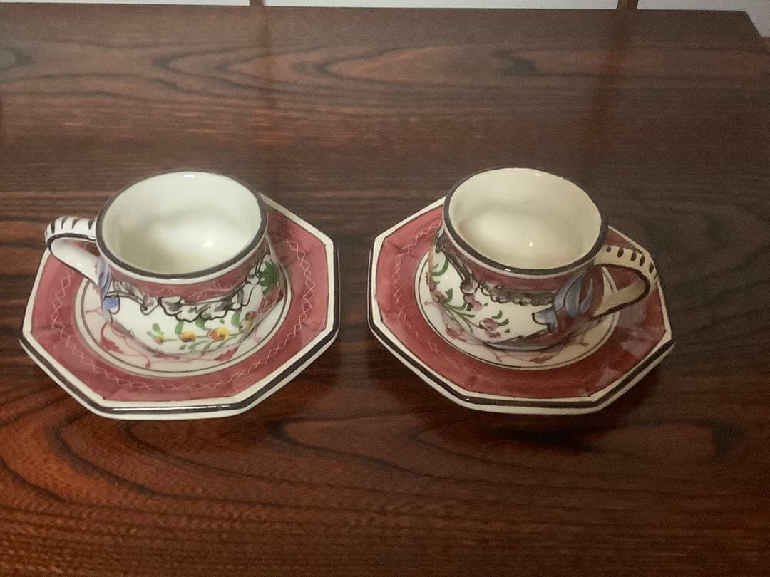 Prof.MANCINELLI Deruta イタリア製　デミタスコーヒーセット