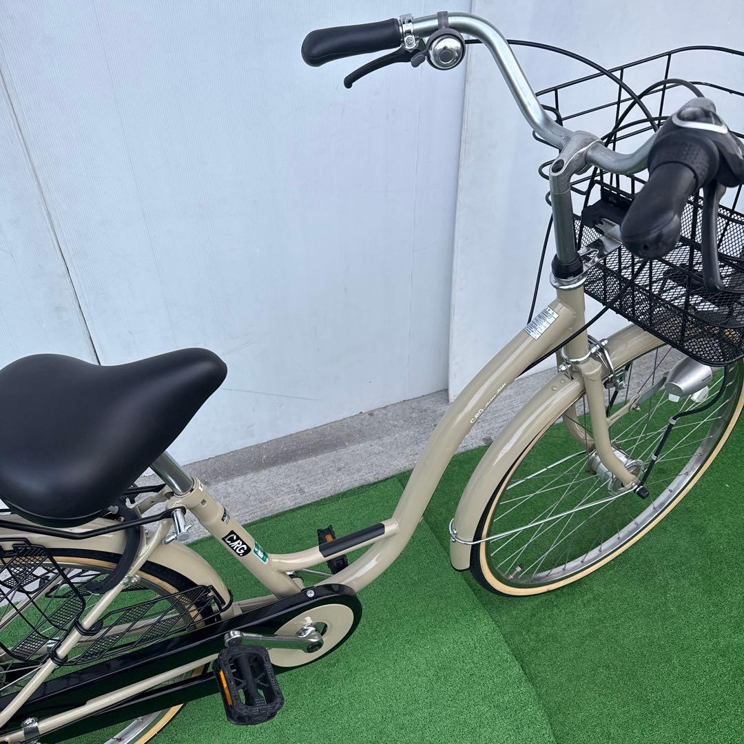 自転車26インチ オートライト とても綺麗です【引き取り限定】