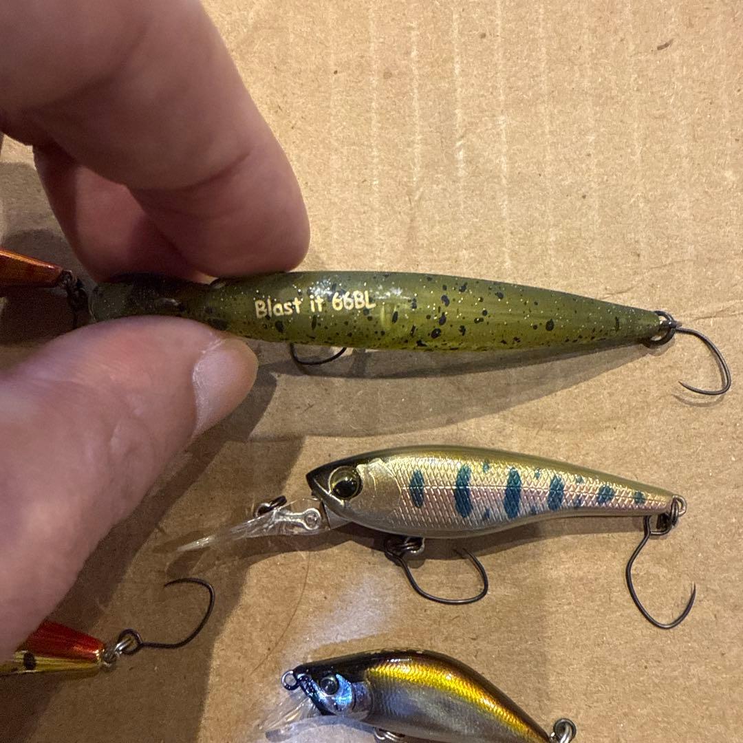 ネイティブ系 管釣りミノーセット