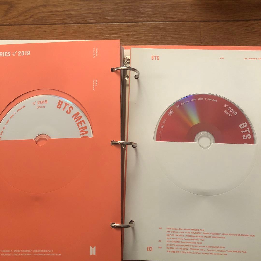 BTS Memories 2019 2020 2021 DVD ベストアルバム