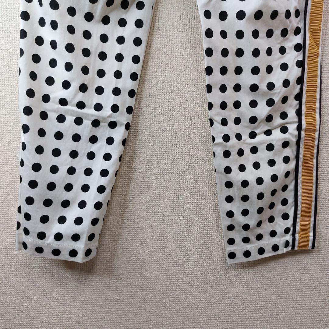 アルチビオ　ゴルフウェア　ゴルフパンツ　ロゴ入り　ドット柄　水玉柄