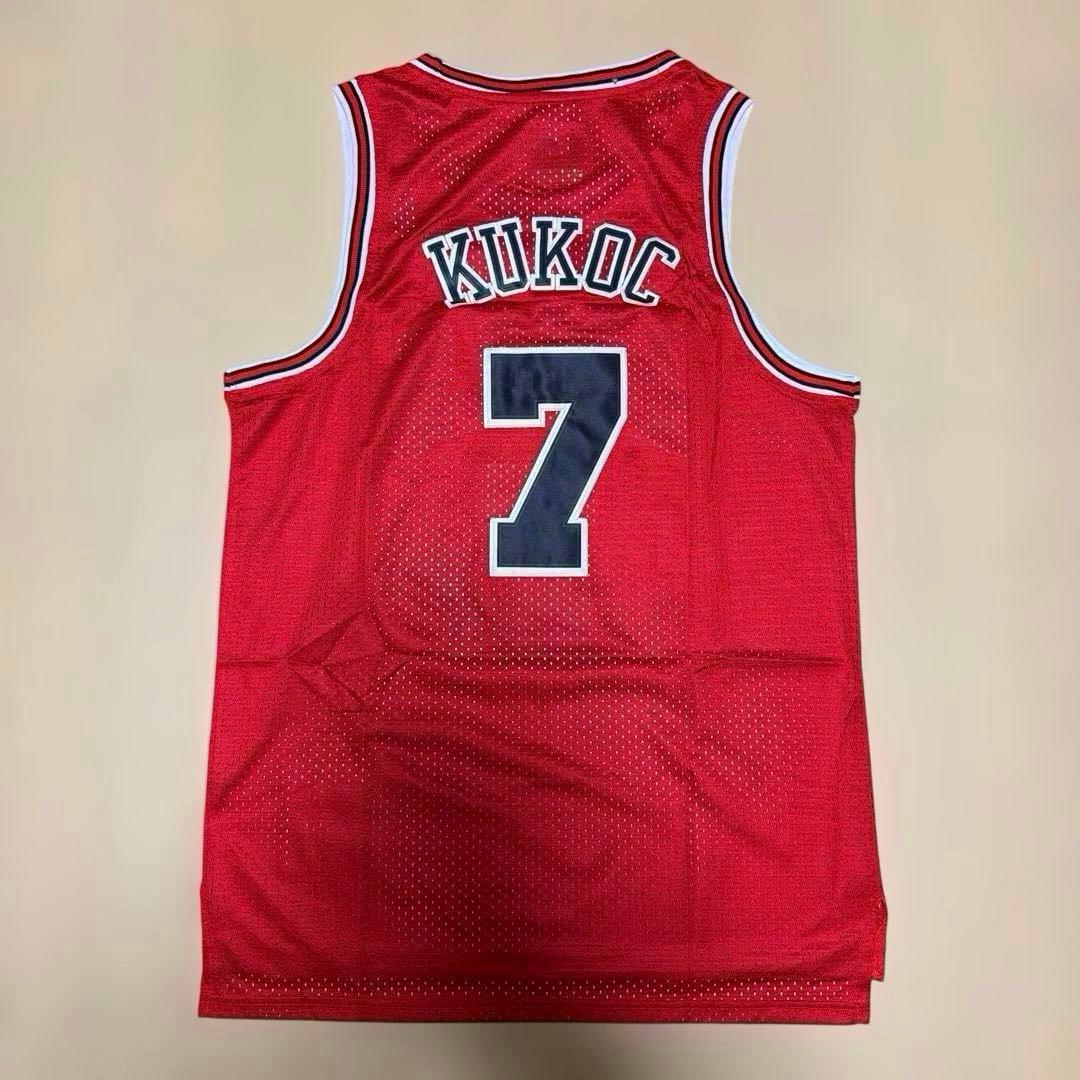 【NBA】Toni kokoc シカゴブルズ 背番号7 バスケ ユニフォーム