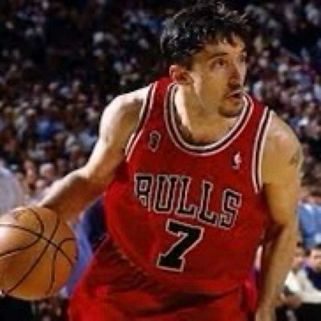 【NBA】Toni kokoc シカゴブルズ 背番号7 バスケ ユニフォーム