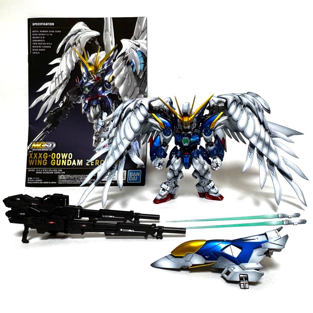 MGSD ウイングガンダムゼロEW 塗装済み完成品 ガンプラ
