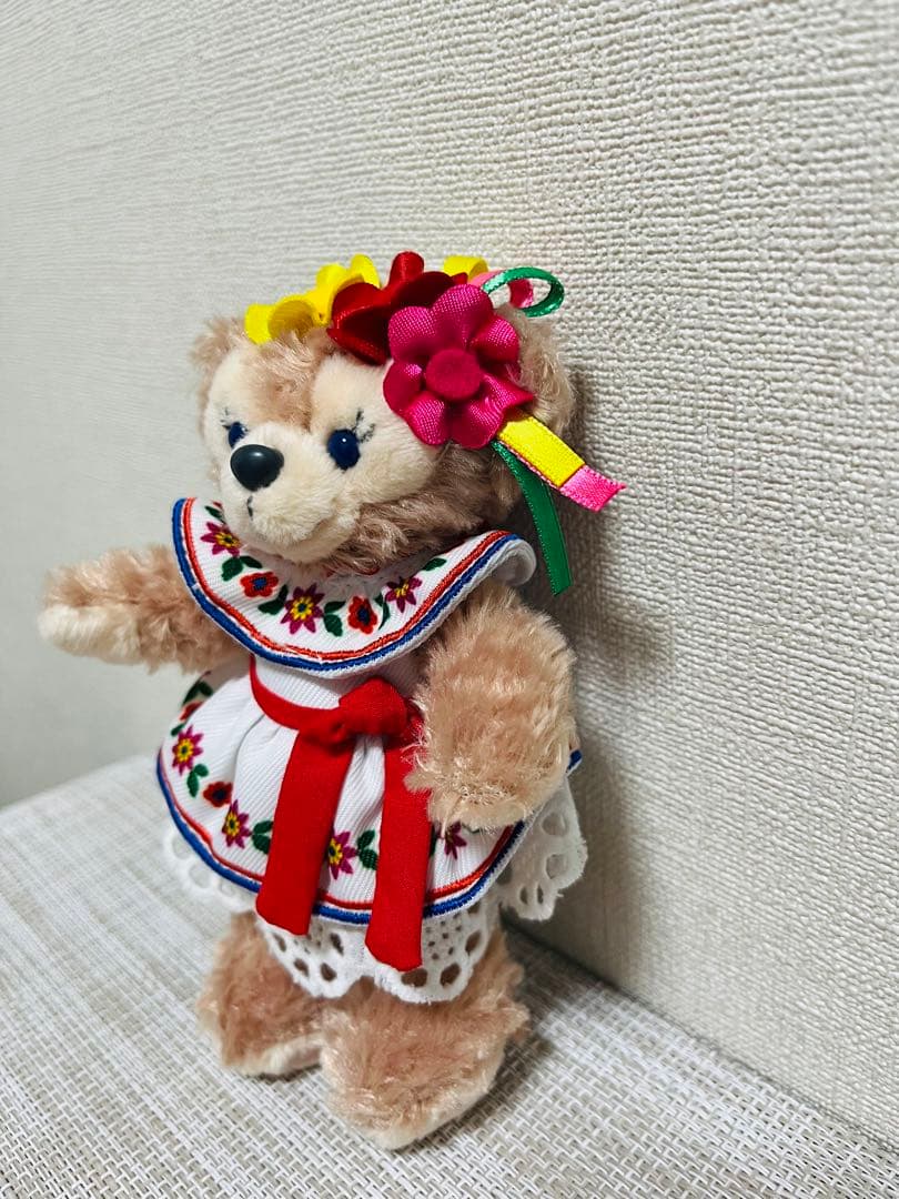シェリーメイ ＊ ぬいぐるみバッジ メキシコ風民族衣装 ワンピース