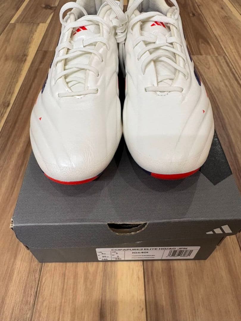 adidas コパピュア2 エリート 右足25.0cm左足24.5cm