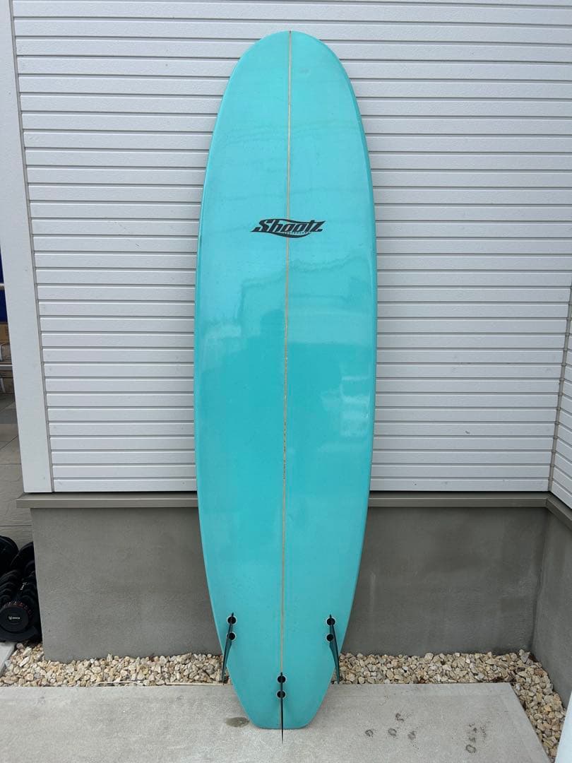 Shootz ショートボード ミントグリーン H:210cm W:53cm