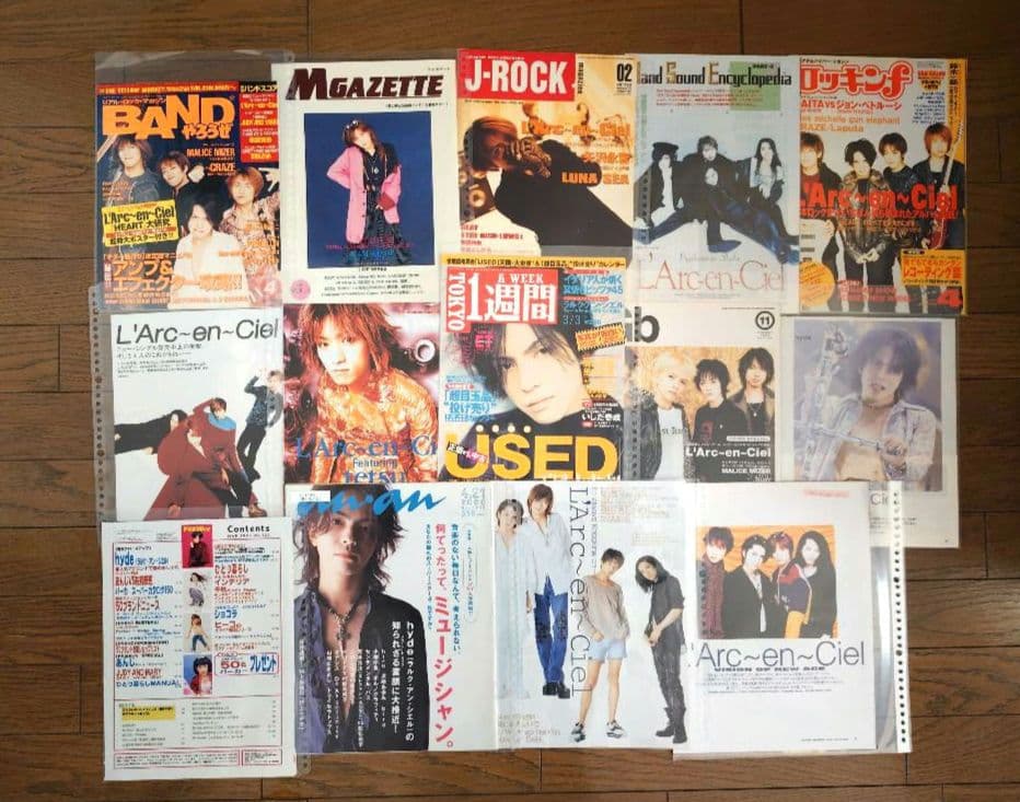 L'Arc~en~Ciel 雑誌切り抜き 160冊 ラルクアンシエル