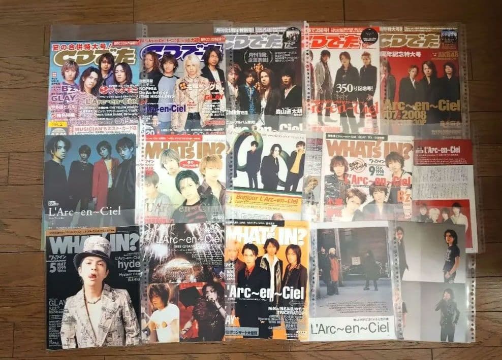 L'Arc~en~Ciel 雑誌切り抜き 160冊 ラルクアンシエル