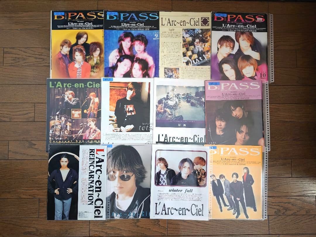 L'Arc~en~Ciel 雑誌切り抜き 160冊 ラルクアンシエル