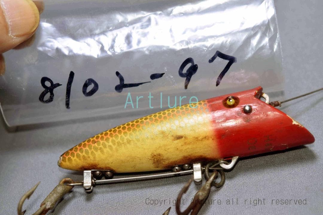 Heddon de luxe bassar c1935 8102-97ヘドン