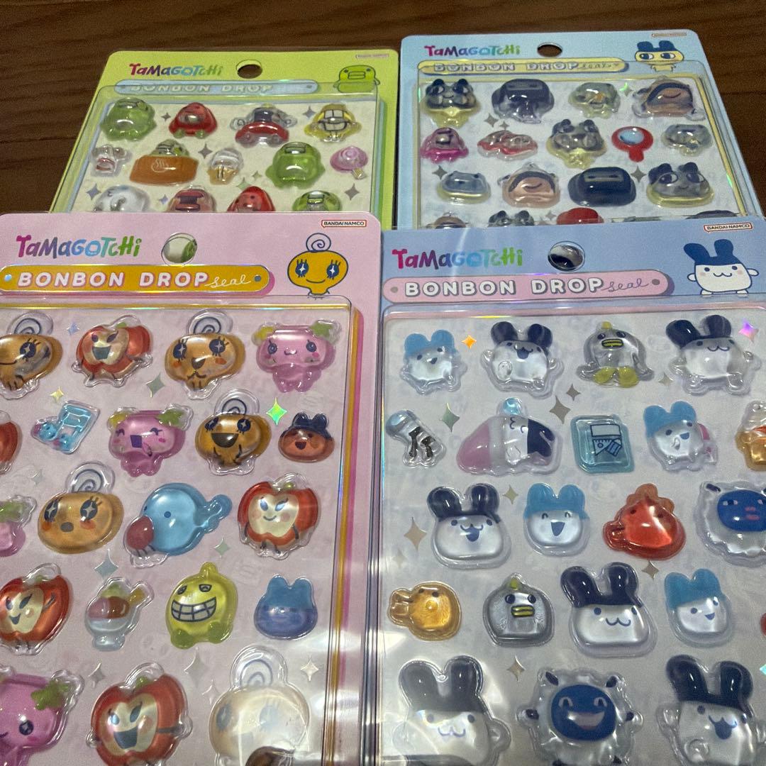 ボンボンドロップシール　たまごっち　ちいかわ　６枚セット　正規品