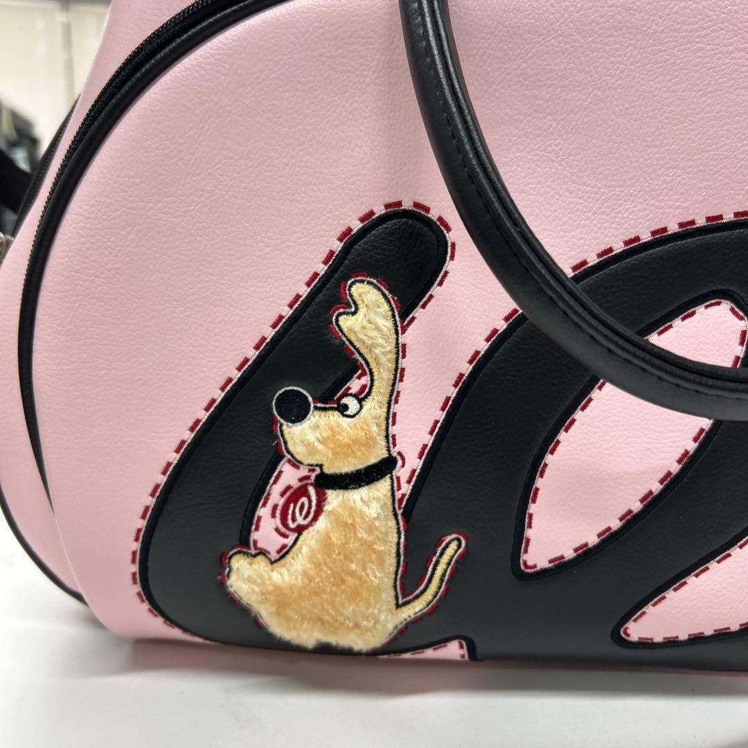 ミエコウエサコ M.U SPORTS ゴルフボストンバッグ シューズバッグ
