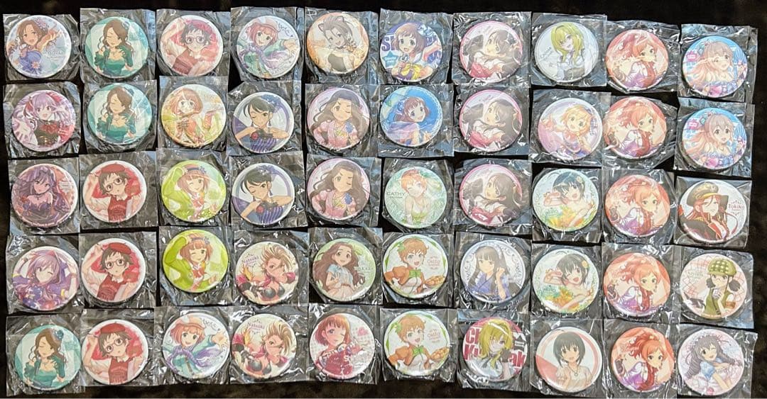 アイドルマスター シンデレラガールズ プライズ 缶バッジ 260個 まとめ売り