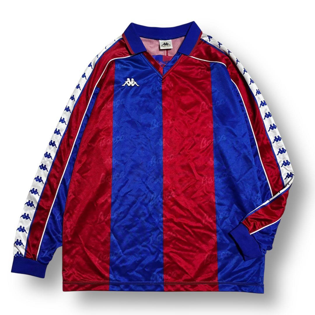 ＊人気＊【KAPPA】90sバルセロナ長袖ユニフォーム　日本製