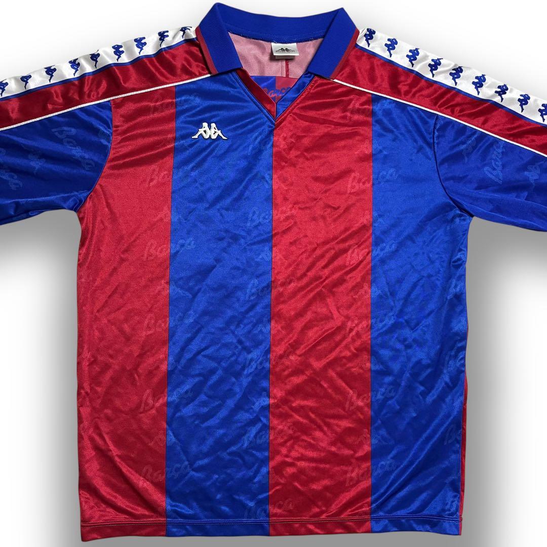 ＊人気＊【KAPPA】90sバルセロナ長袖ユニフォーム　日本製