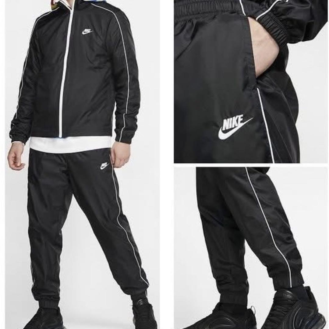 新品 NIKE ナイキ スポーツ ウインドブレーカー トラックスーツ 上下 M
