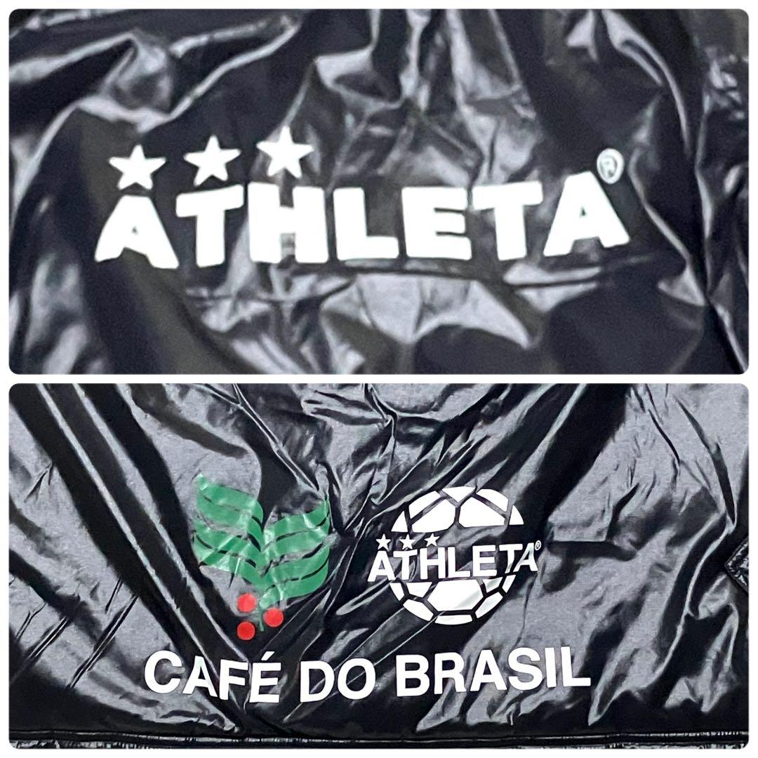 ATHLETA アスレタ ベンチコート M ブラック ロング丈 ポリエステル