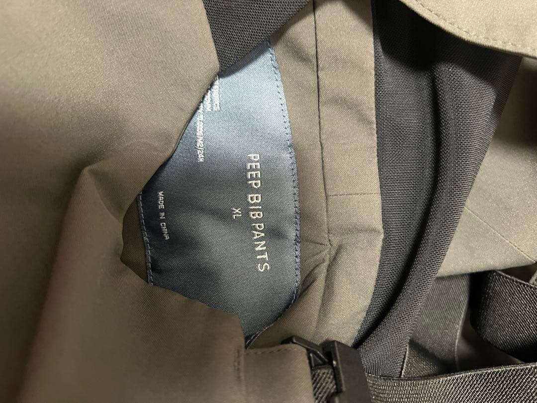 【24-25】unfudge CLOUD JKT&PEEP BIB 上下XL
