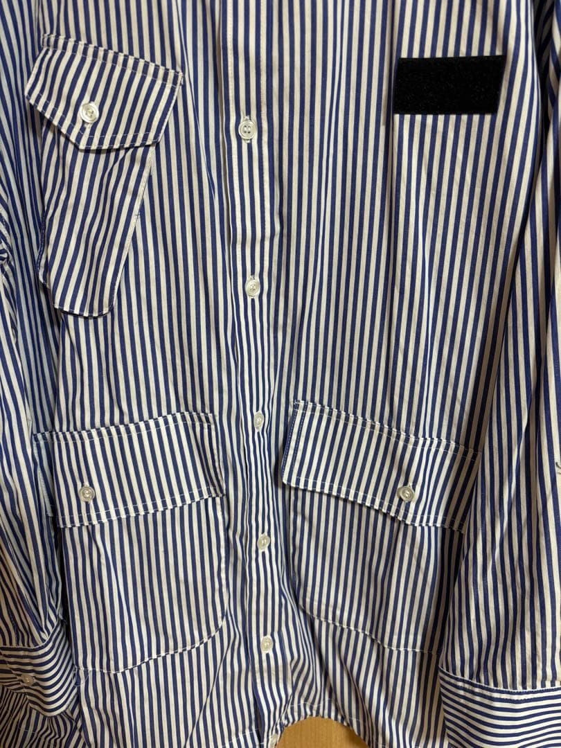Brook 長袖 Fishing Tool Shirt ストライプ 釣り