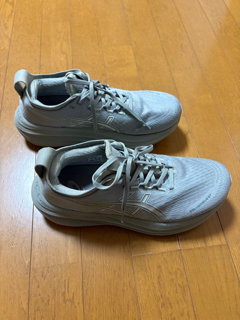 ASICS ゲルニンバス27 グレー27cm