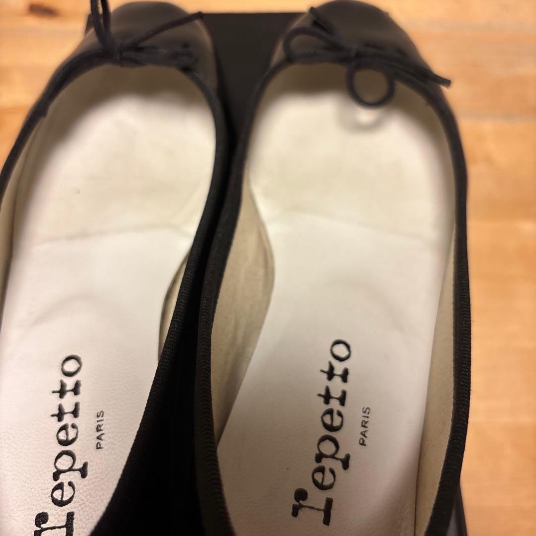 repetto レペット37 Noir エナメル　ブラック　黒