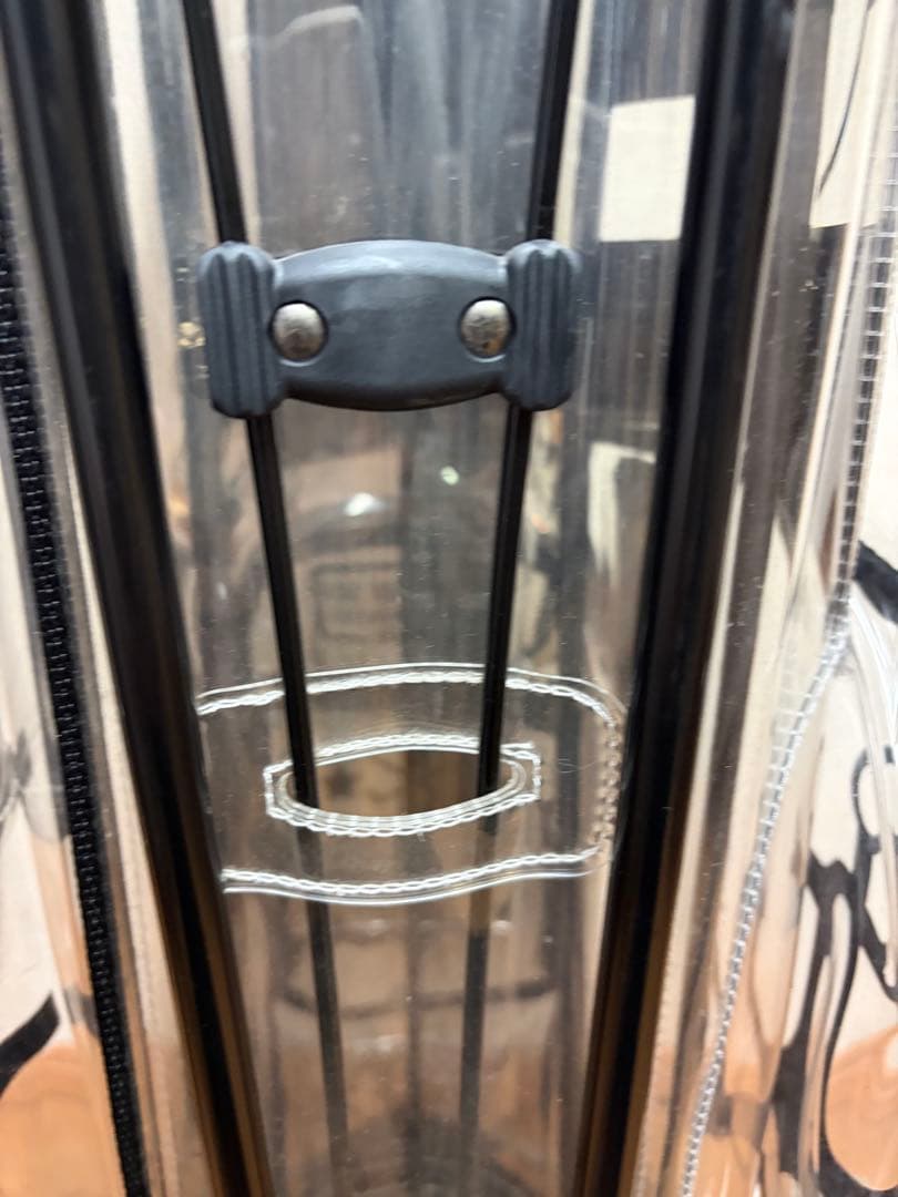 【美品】ムータ　muta キャディバック　クリア