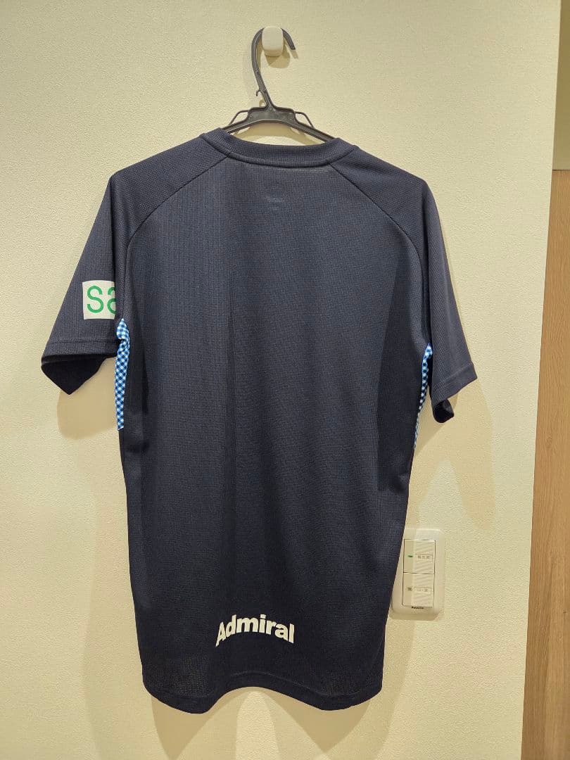 ジュビロ　Admiral サッカーシャツ YAMAHA XL ネイビー
