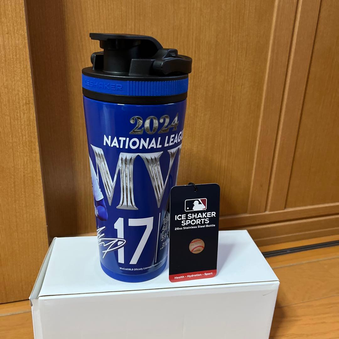 記念グッズ Shohei Ohtani 2024 MVP ICE Shaker
