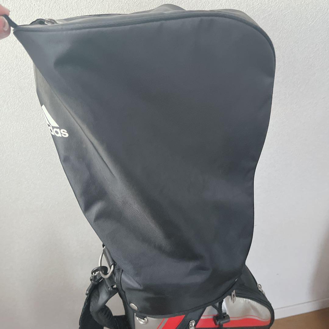 K076 美品！adidas メンズ キャディバッグ 9型