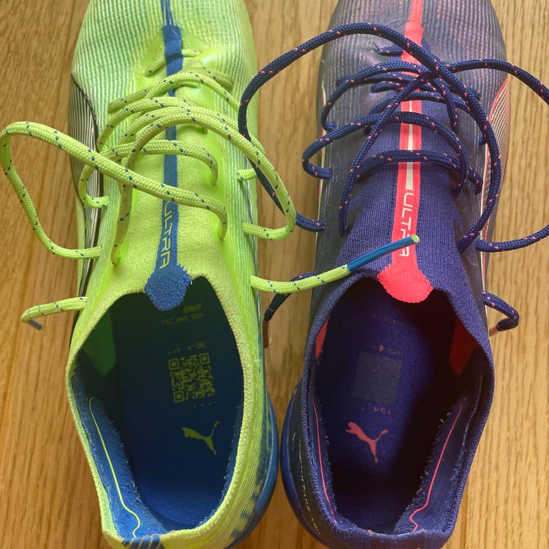 Puma Ultra サッカーシューズ ネイビー/イエロー