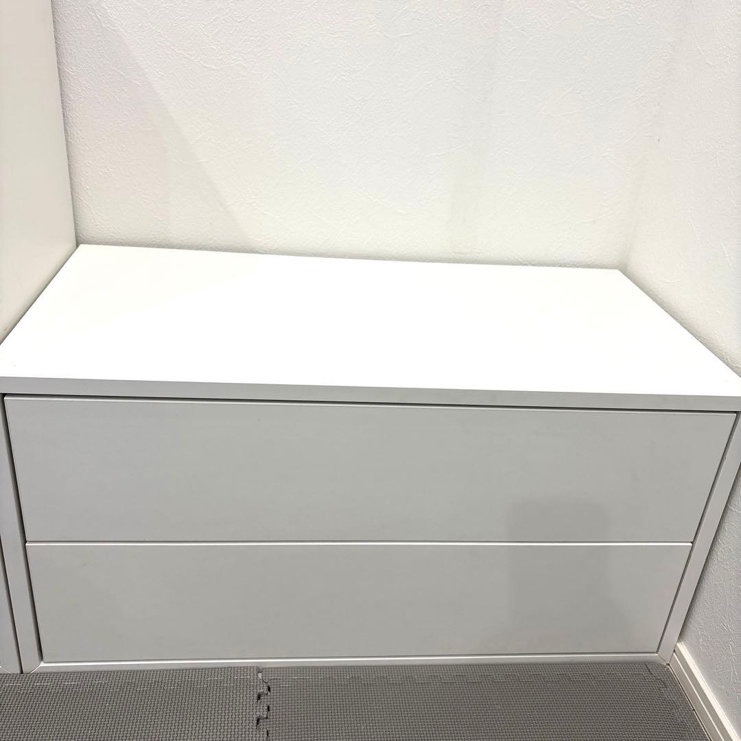 【送料込み】IKEA EKET イケア エーケト 2段引き出し キャビネット