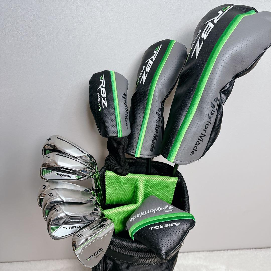 人気 テーラーメイド RBZ SPEEDLITE 10本セット 極美品 S 右