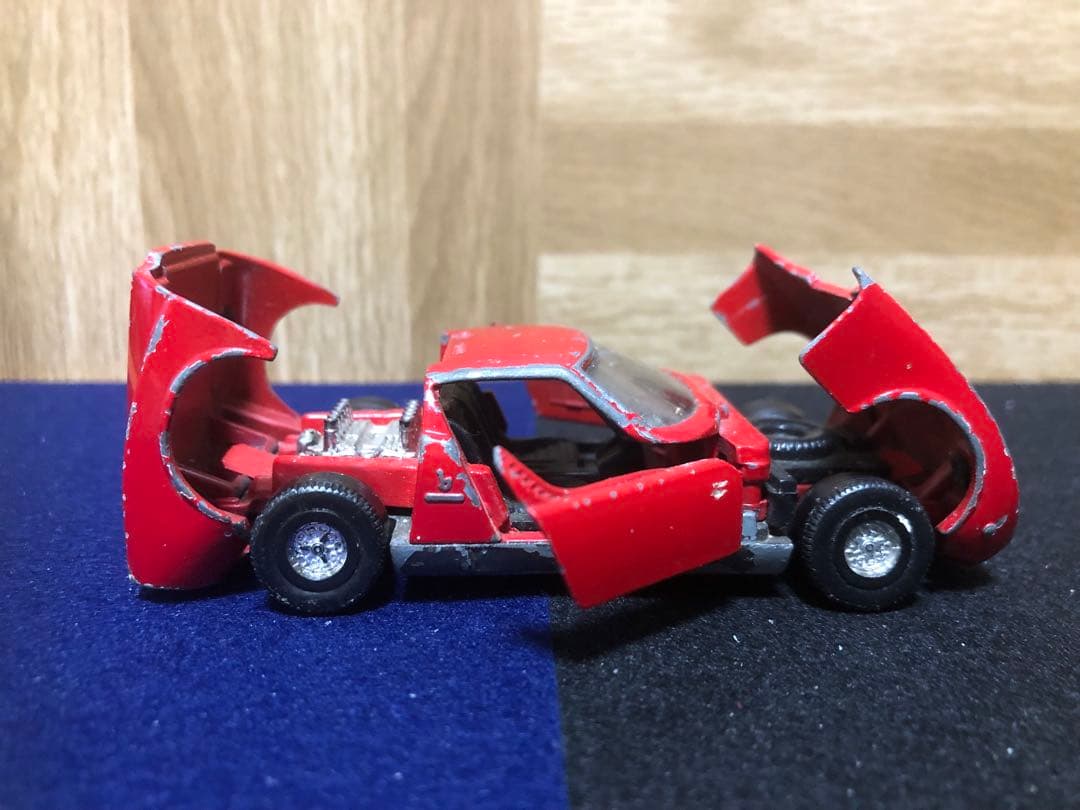 【随時値下げ中】ヨネザワ 日本製 レトロ ランボルギーニ ミウラ ミニカー