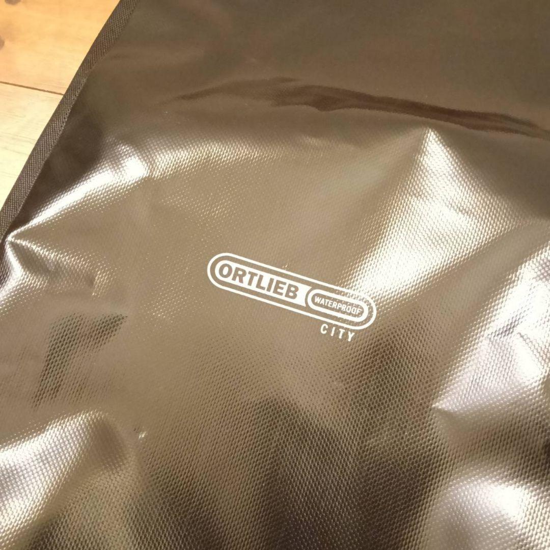 【未使用品】ORTLIEB バックローラー シティ ブラック 40L(ペア)
