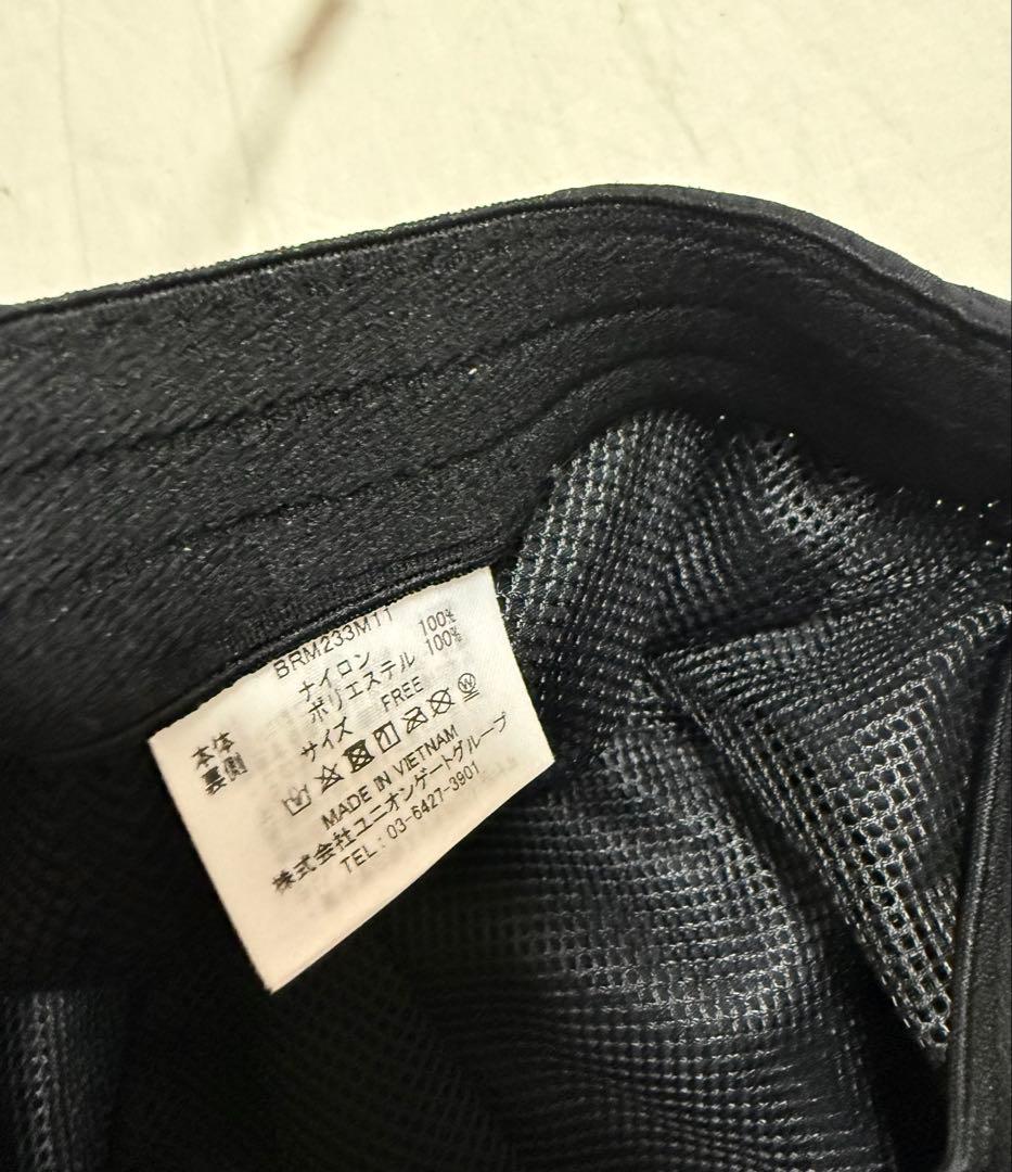 [新品]BRIEFING パフォーマンスキャップ　ブラック　ドローコード付き