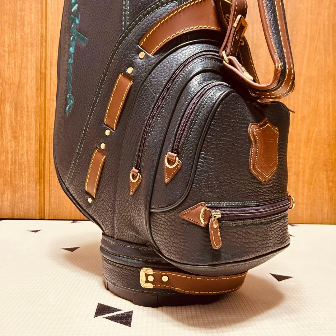 【希少】HONMA ホンマ クラシック キャディバッグ レザー ゴルフバッグ