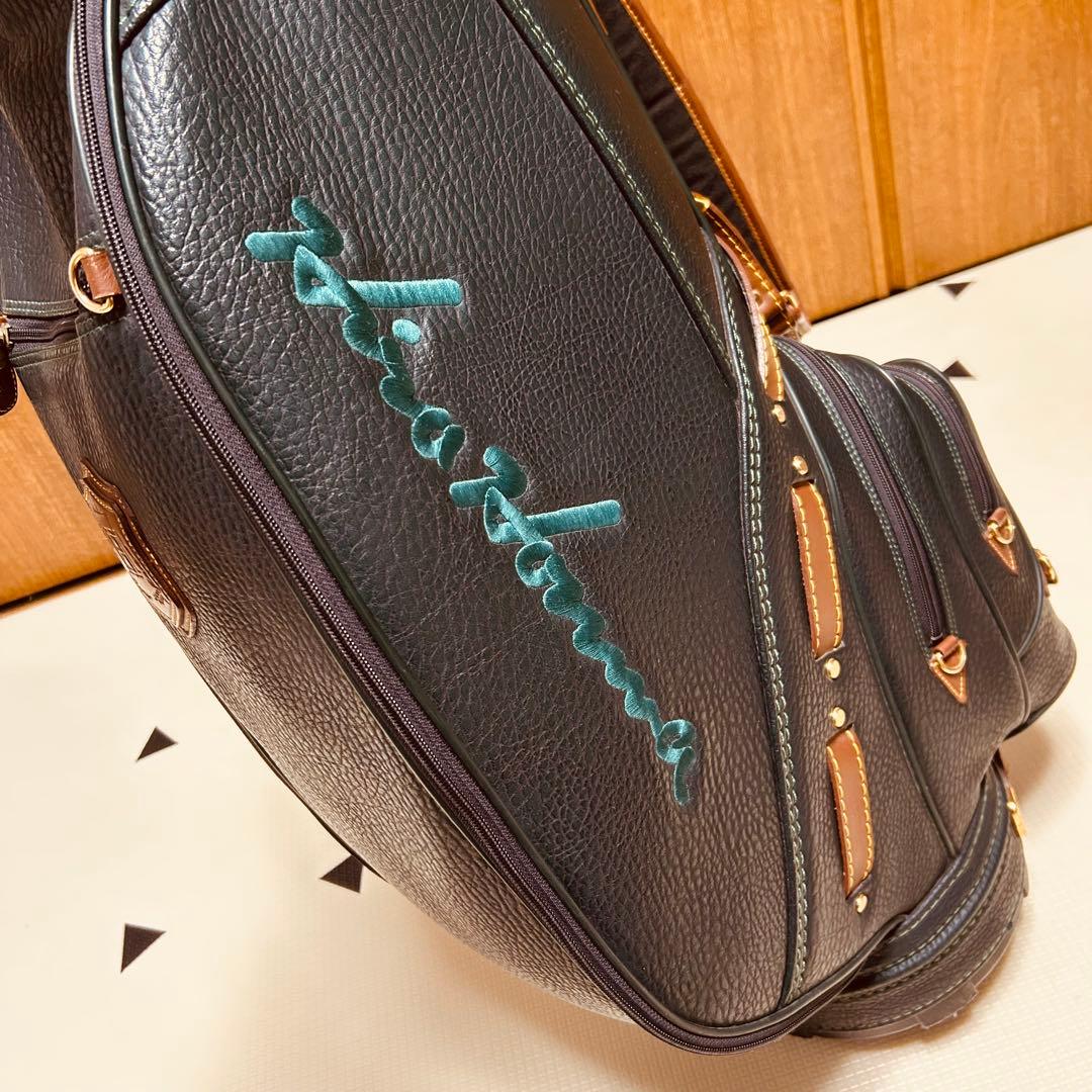【希少】HONMA ホンマ クラシック キャディバッグ レザー ゴルフバッグ
