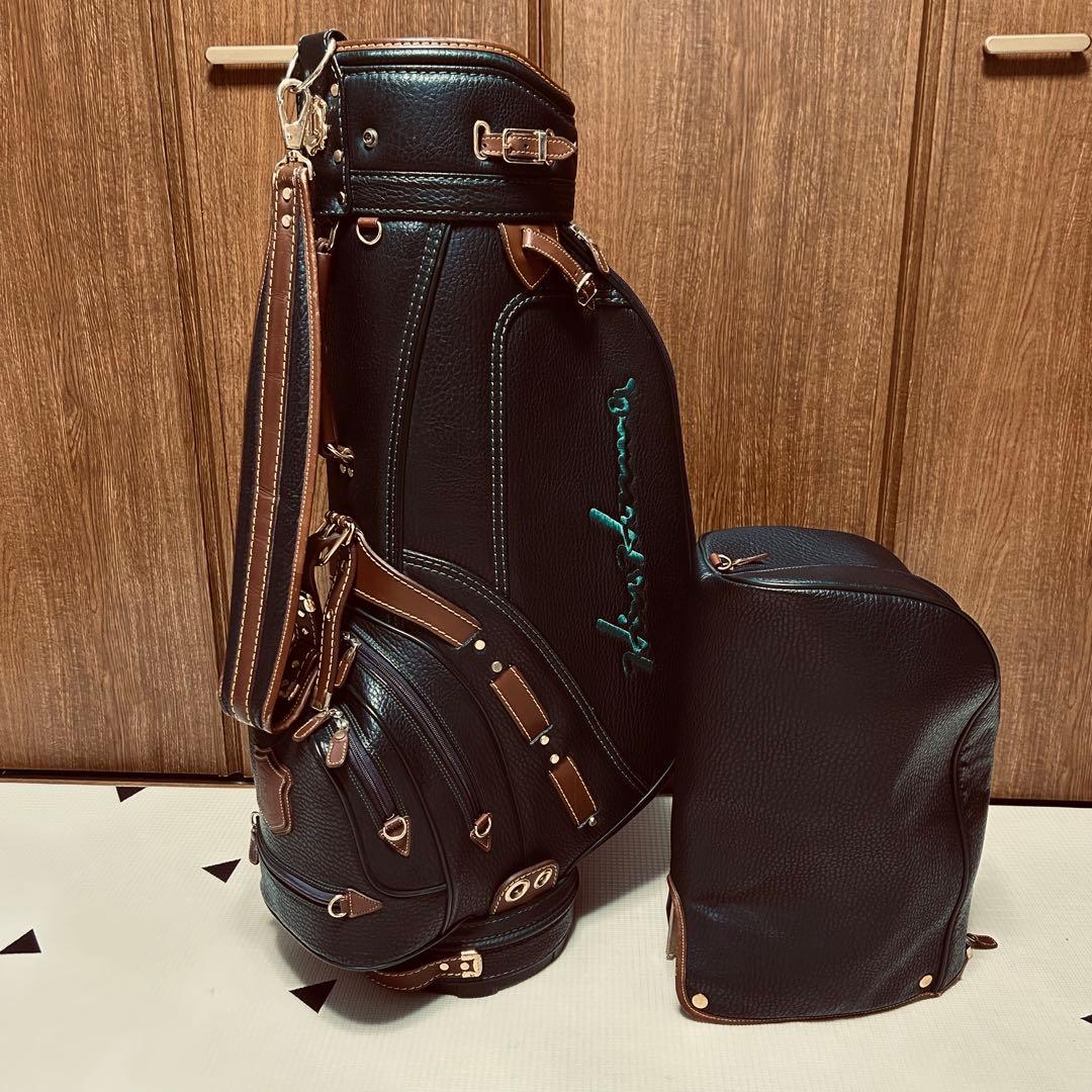 【希少】HONMA ホンマ クラシック キャディバッグ レザー ゴルフバッグ