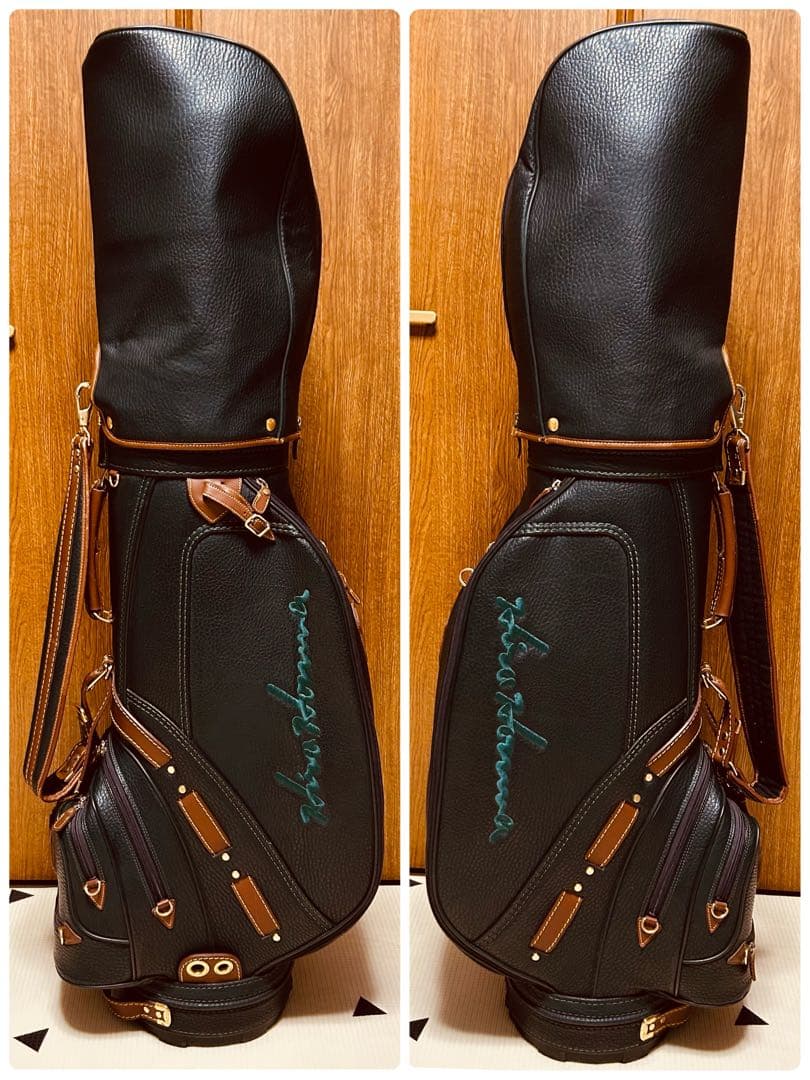 【希少】HONMA ホンマ クラシック キャディバッグ レザー ゴルフバッグ