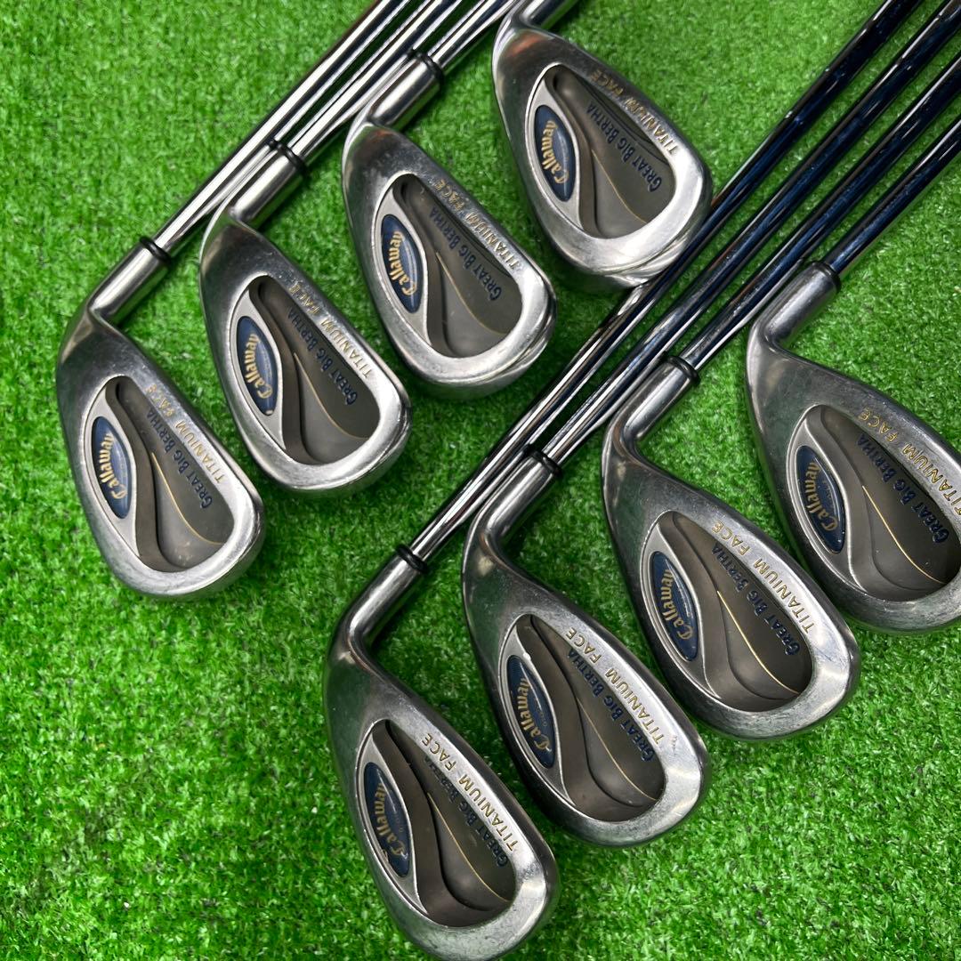 寶TIS-577 Callaway #5-9.P.A.S アイアンセット R