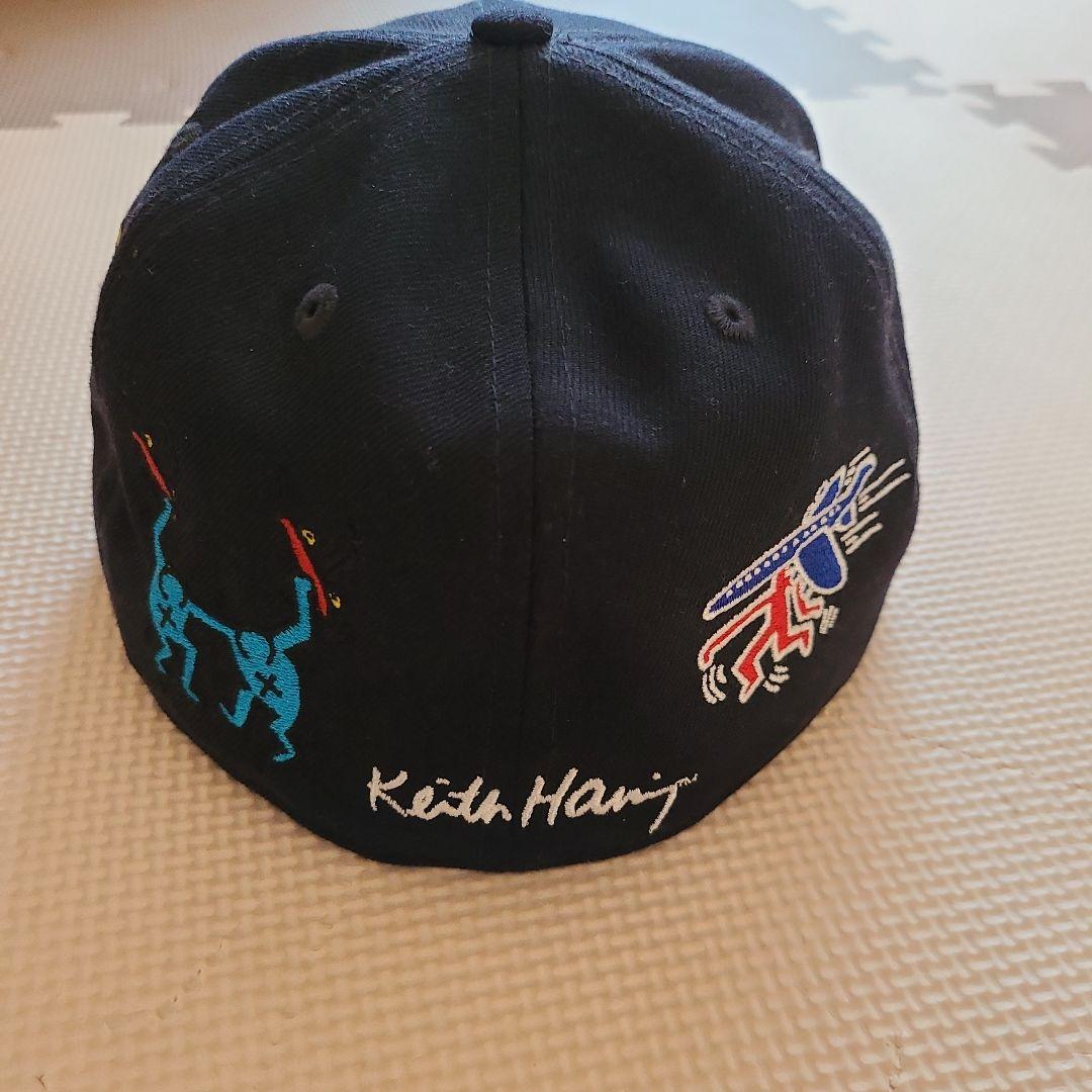 NEW ERA 59FIFTY Keith Haring サイン入りキャップ